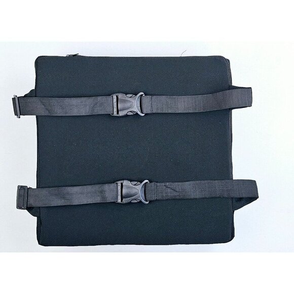 Everlasting Comfort Orthopedic Black Seat Cushion Memory Foam Tailbone Back Pain - Picture 4 of 7